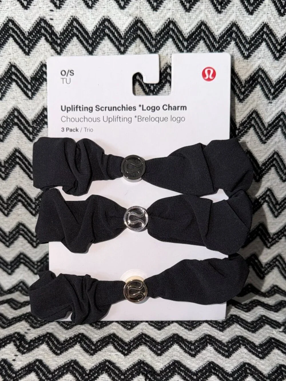 NEW lululemon Uplifting Scrunchies *OG Logo Charm U Pick Color